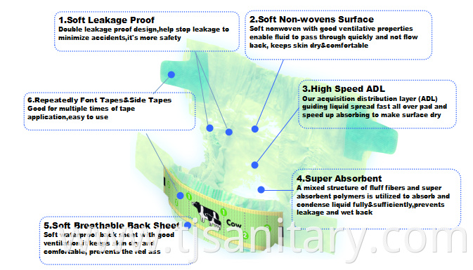 non woven adult diaper